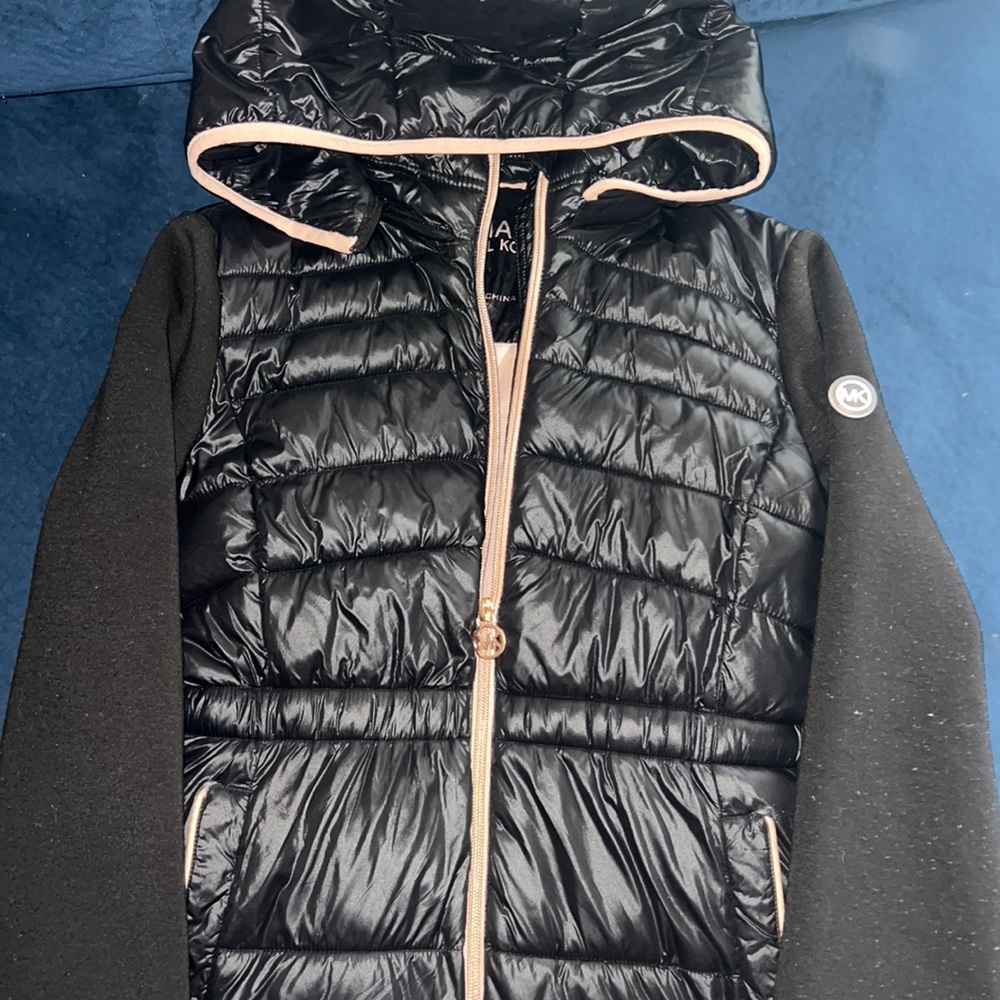 Black Michael Kors coat! Sz. 16 girls